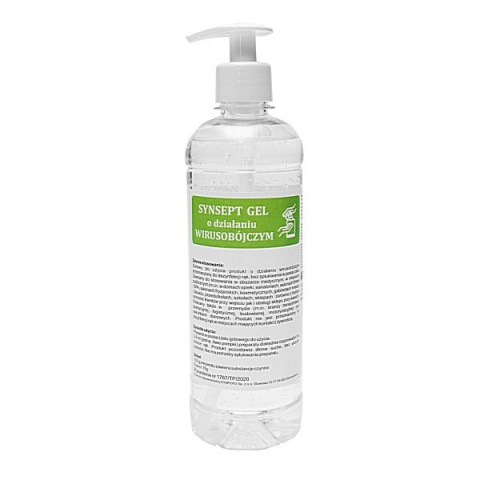 Synsept GEL dezynfekcja rąk 0,5L Synsept GEL dezynfekcja rąk 0,5L
