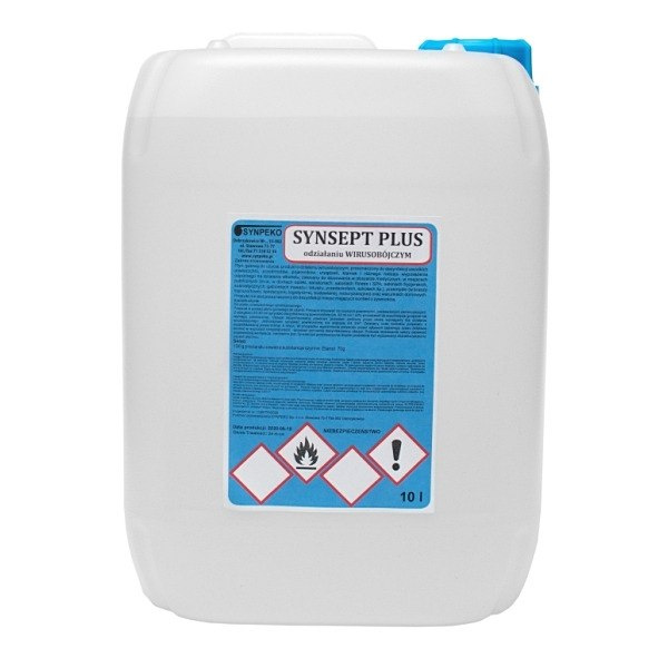 Synsept Plus dezynfekcja powierzchni 10L Synsept Plus dezynfekcja powierzchni 10L